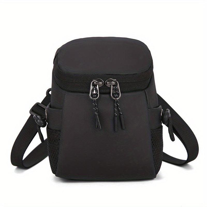 Casual Crossbody Bag Zipper Nylon Shoulder Bag