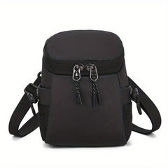 Casual Crossbody Bag Zipper Nylon Shoulder Bag