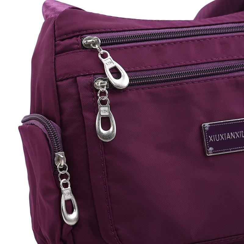 Waterproof Nylon Shoulder Bag Women's Crossbody Bag