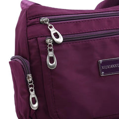 Waterproof Nylon Shoulder Bag Women's Crossbody Bag