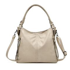 Vintage Leather Hobo Bag Crossbody Handbag for Work & Travel