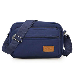 Multifunctional Square Bag Zipper Shoulder Purse for Outdoor