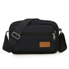 Multifunctional Square Bag Zipper Shoulder Purse for Outdoor
