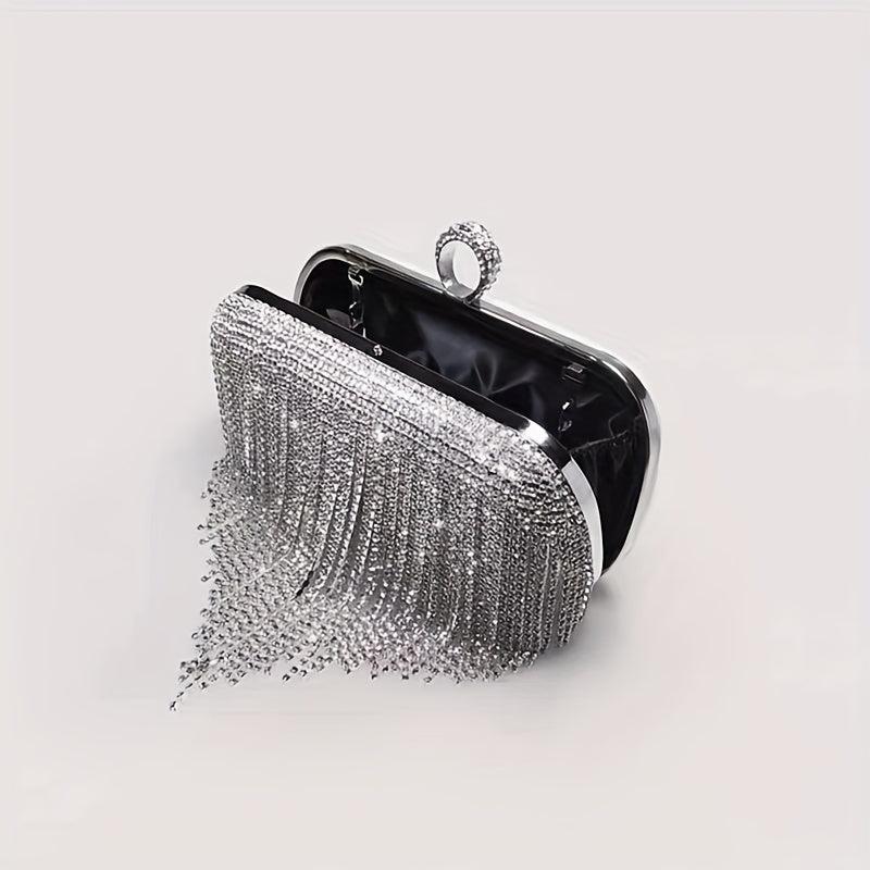 Rhinestone Evening Bag Glitter Dinner Clutch Handbag