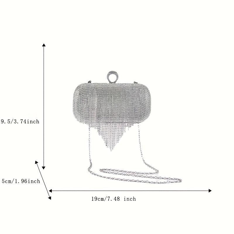 Rhinestone Evening Bag Glitter Dinner Clutch Handbag
