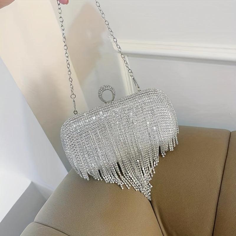Rhinestone Evening Bag Glitter Dinner Clutch Handbag