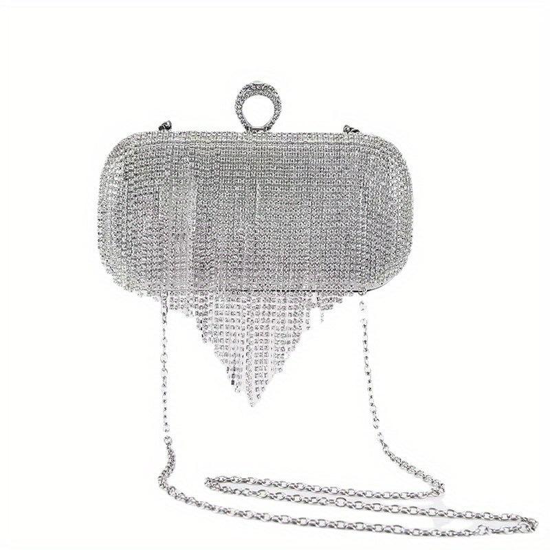 Rhinestone Evening Bag Glitter Dinner Clutch Handbag