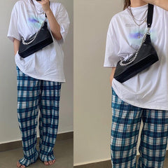 Vegan Crossbody Bag PU Shoulder Bag Women's Casual Hobo Purse