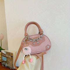 Niche Boston Satchel Bag Women's Chain Handbag