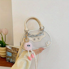 Niche Boston Satchel Bag Women's Chain Handbag