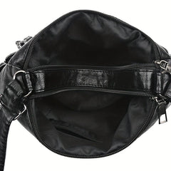 Large Capacity Faux Leather Tote Bag