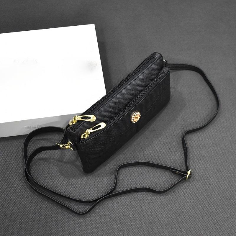 Metal Decor Clutch Purse Crossbody Bag Wristlet Phone Bag 8 3 4 3 0 6 inch