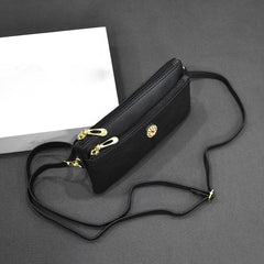 Metal Decor Clutch Purse Crossbody Bag Wristlet Phone Bag 8 3 4 3 0 6 inch