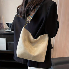 Vintage Ethnic Style Bucket Bag for Women