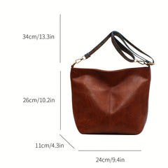 Vintage Ethnic Style Bucket Bag for Women