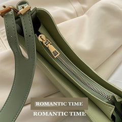 Crescent Hobo Bag Solid Shoulder Bag Women's Casual Handbag