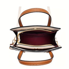 Colorblock Tote Bag Classic Shoulder Bag