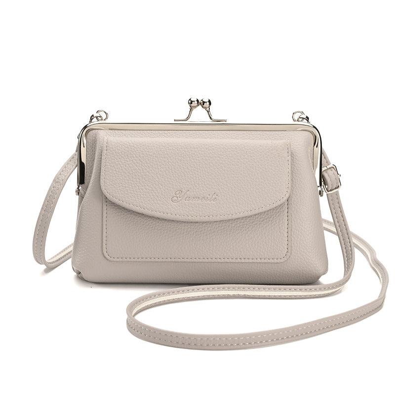 Women's Crossbody Clutch Purse Shoulder Bag in PU Leather