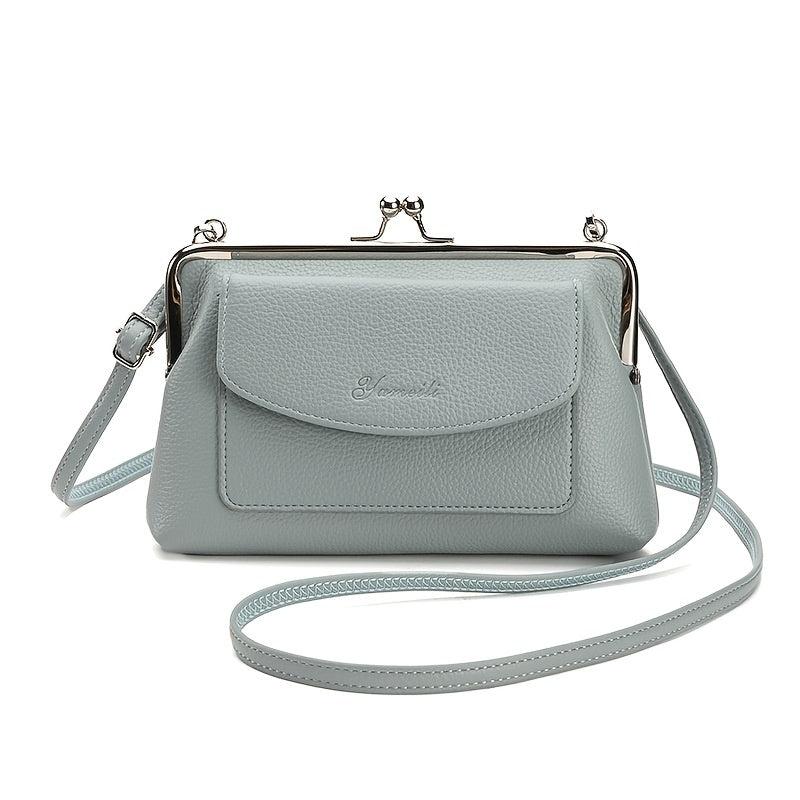 Women's Crossbody Clutch Purse Shoulder Bag in PU Leather
