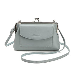 Women's Crossbody Clutch Purse Shoulder Bag in PU Leather