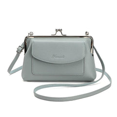 Women's Crossbody Clutch Purse Shoulder Bag in PU Leather