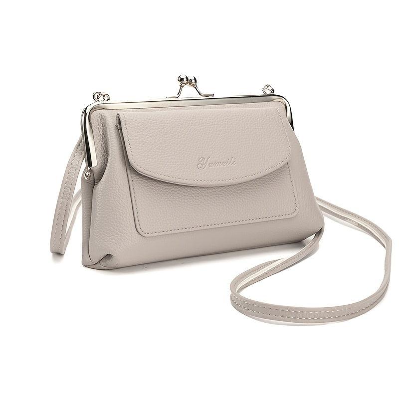 Women's Crossbody Clutch Purse Shoulder Bag in PU Leather
