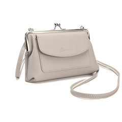 Women's Crossbody Clutch Purse Shoulder Bag in PU Leather
