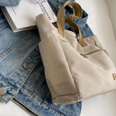 Large Capacity Minimalist Shoulder Bag Women's Versatile Tote Bag
