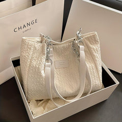 Large Capacity Tote Bag Durable Lightweight Shoulder Bag