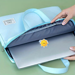 Canvas Laptop Bag Large Capacity Briefcase