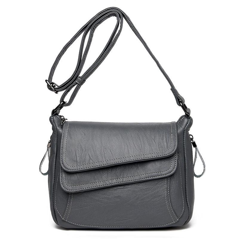 Soft Leather Crossbody Bag Women's Travel Purses