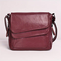 Soft Leather Crossbody Bag Women's Travel Purses