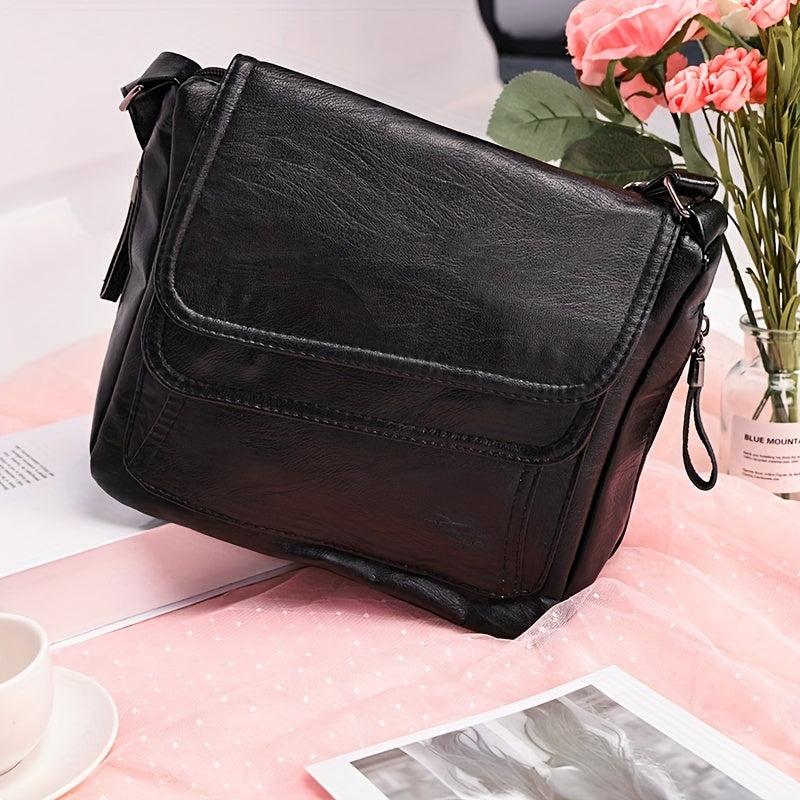 Soft Leather Crossbody Bag Women's Travel Purses