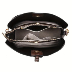 Stylish Letter Print Shoulder Bag Large Capacity Tote Bag