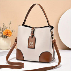 Stylish Letter Print Shoulder Bag Large Capacity Tote Bag