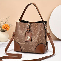 Stylish Letter Print Shoulder Bag Large Capacity Tote Bag
