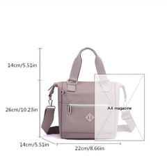 Nylon Crossbody Bag Lightweight Shoulder Handbag For Sports & Travel