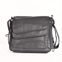 Layer Flap Crossbody Bag Women's Shoulder Purse