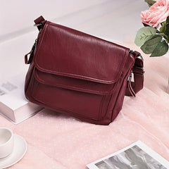 Layer Flap Crossbody Bag Women's Shoulder Purse