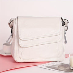 Layer Flap Crossbody Bag Women's Shoulder Purse