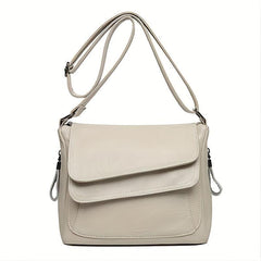 Layer Flap Crossbody Bag Women's Shoulder Purse