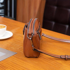 Solid Shoulder Bag Zipper Mobile Phone Bag for Work