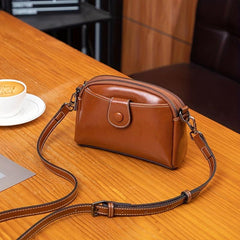 Solid Shoulder Bag Zipper Mobile Phone Bag for Work