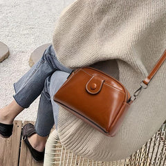 Solid Shoulder Bag Zipper Mobile Phone Bag for Work