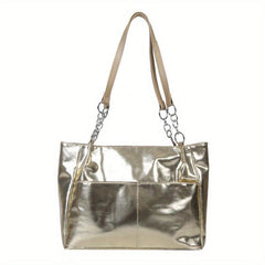 Women's Stylish Tote Shoulder Bag Solid Handbag For Work