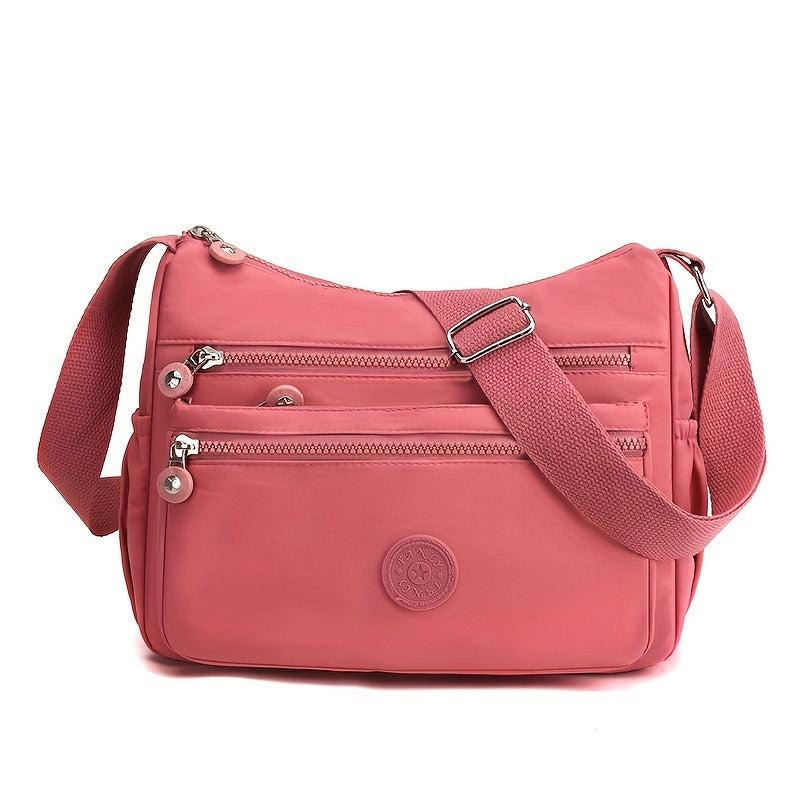 Canvas Crossbody Bag Women's Shoulder Bag Square Purse