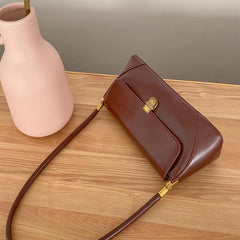 Vintage Flap Shoulder Bag Underarm Purse - Everyday Handbag