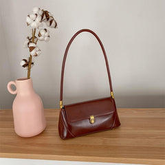 Vintage Flap Shoulder Bag Underarm Purse - Everyday Handbag