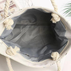 Sunflower Embroidery Shoulder Bag Classic Vintage Storage Bag