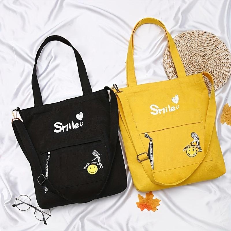 Casual Canvas Shoulder Bag for Women